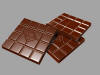 productos dibujados en 3d chocolates