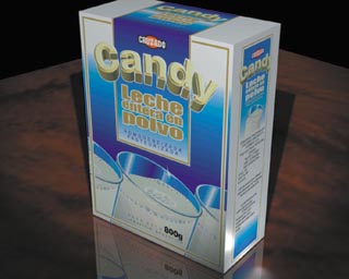 cajas de leche en polvo